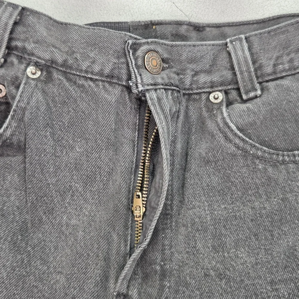 Vintage Levis Jeans Mens 29x32 Gray Student Straight Made USA 90s‎ Fits 27x29